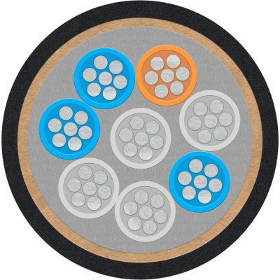 Кабель КУПЭВ (27х2х0,35)эф