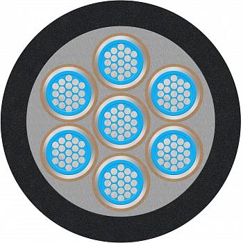 Кабель КУПР 37эх0,35