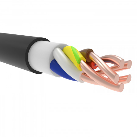 Кабель ВВГ 5х4,0 - 0,66 кВ