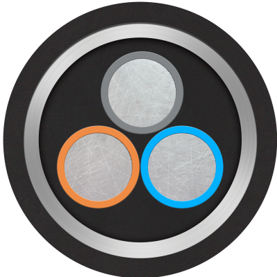 Кабель АВБбШвнг-LS 5х25 - 0,66 кВ