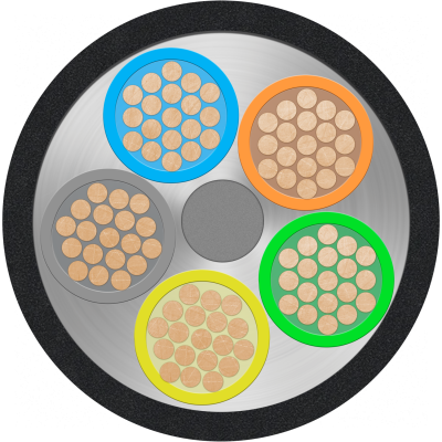 Кабель ВВГЭнг-LS 4х10