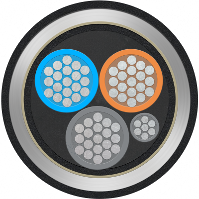 Кабель АПБбШв 5х25-0,66 кВ