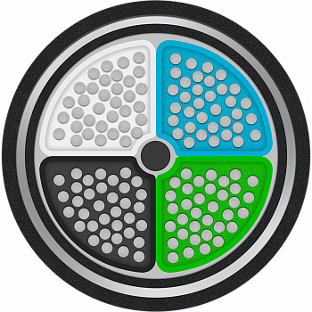 Кабель АПвБбШнг(A)-LS 4х95 - 1кВ
