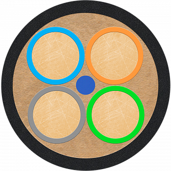 Кабель ВВГз 4х10 - 0,66 кВ