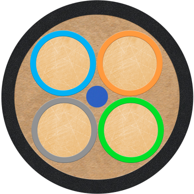 Кабель ВВГз 4х16 - 1 кВ