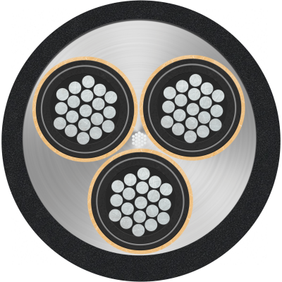 Кабель АПвП 3х50/35 - 6кВ